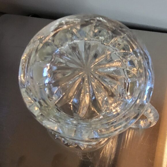 1960s Pineapple Pattern Creamer by Anchor Hocking Early American Prescut 10oz-5” - Picture 6 of 6